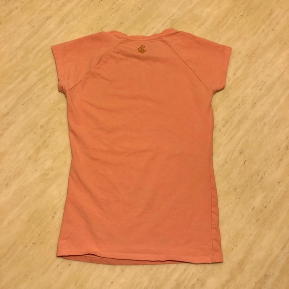 New Rocawear 99 Logo Tee Orange/Pink Size S - Picture 3 of 5